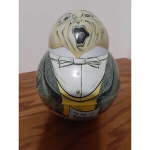 Bristol Ware Opera Singer Roly Poly Brownie Tobacco Brownie Tin 1979 Cut Plug